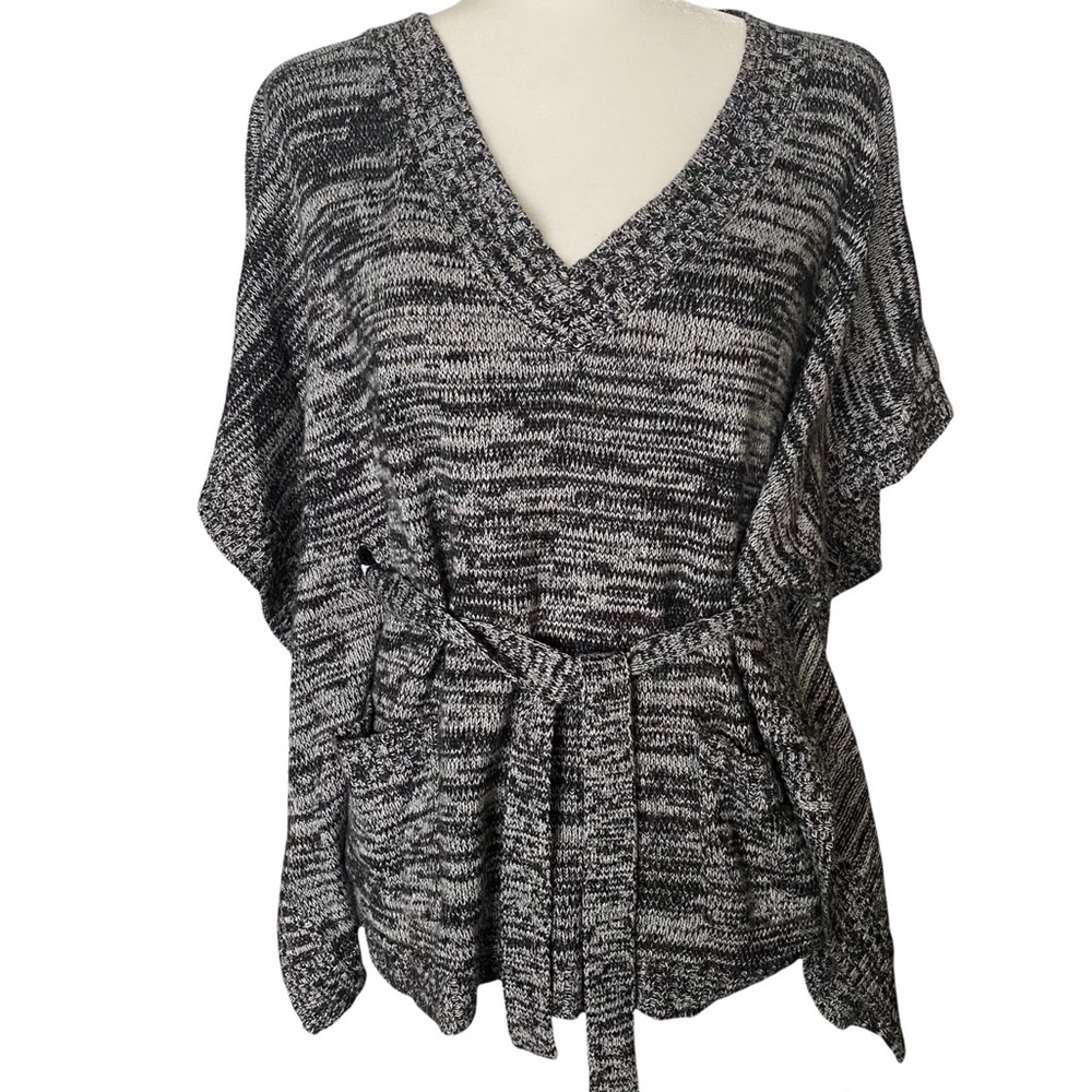 NY & Co. Black & White Pullover Sweater - Size Small - Picture 9 of 13